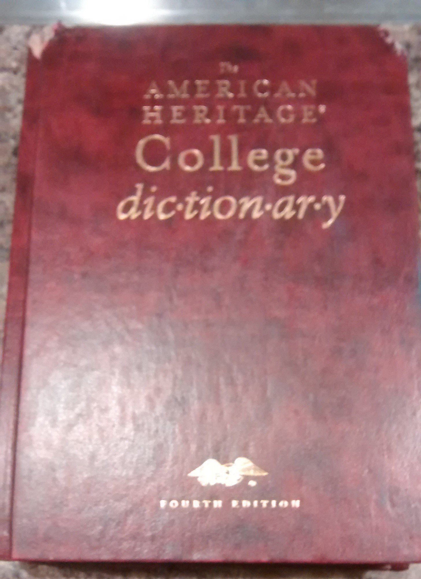 The American Heritage College Dictionary, Fourth Edition,Used