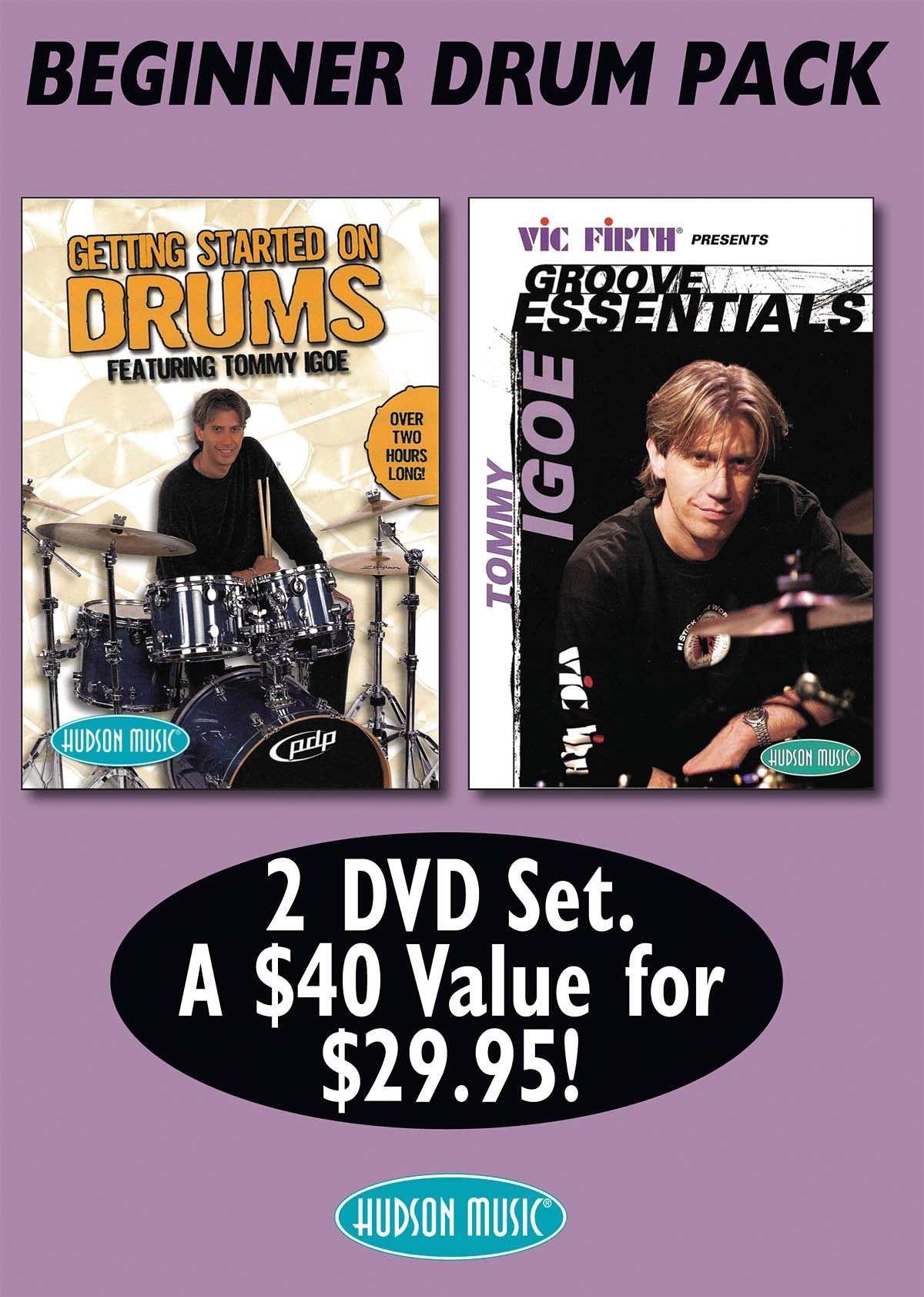 Tommy Igoe Bonus Pack: Groove Essentials And Getting Started On Drums