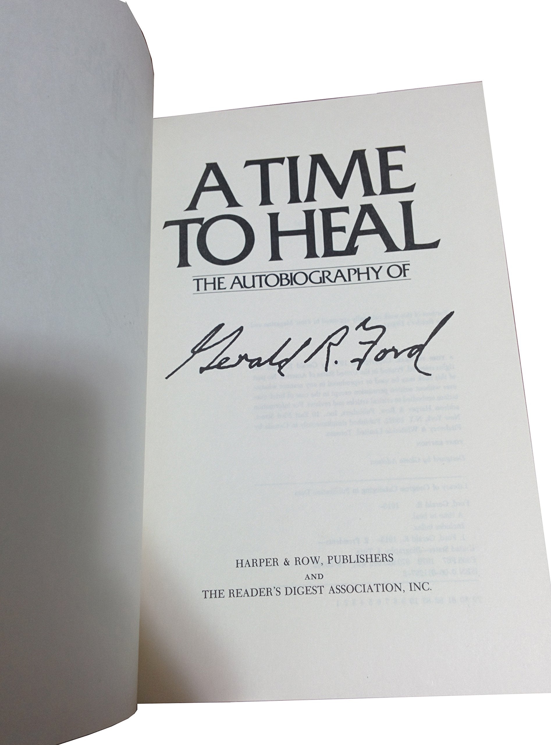 A Time to Heal: The Autobiography of Gerald R. Ford,Used
