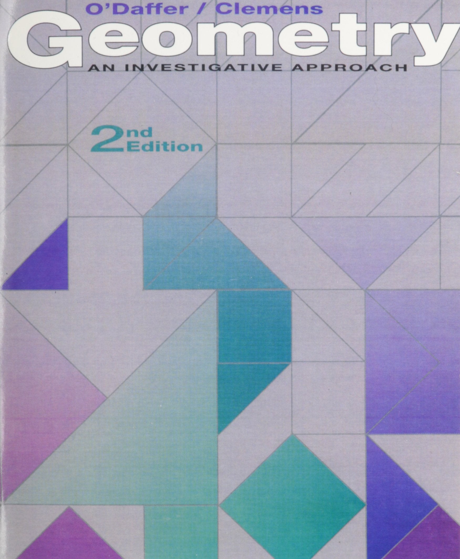 Geometry: An Investigative Approach (2nd Edition),Used