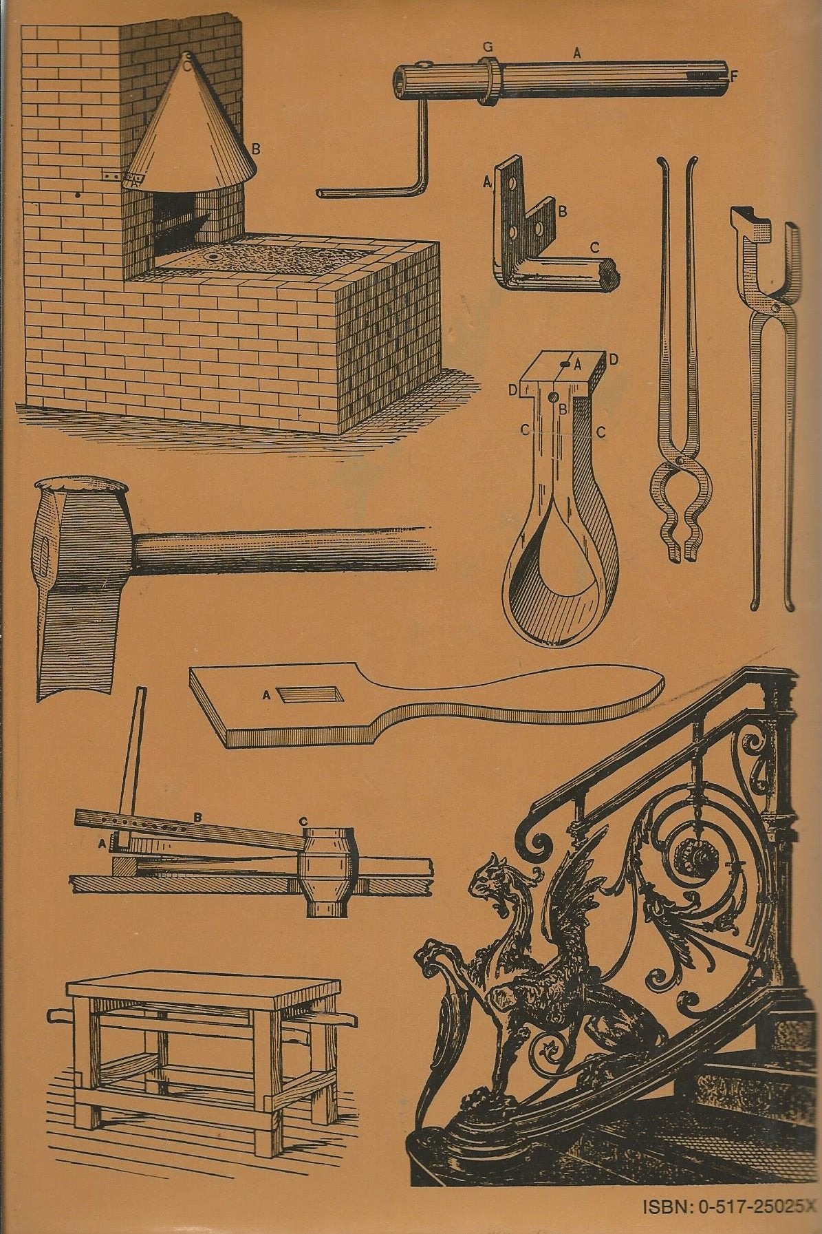 Practical Blacksmithing: The Original Classic in One Volume  Over 1,000 Illustrations,New