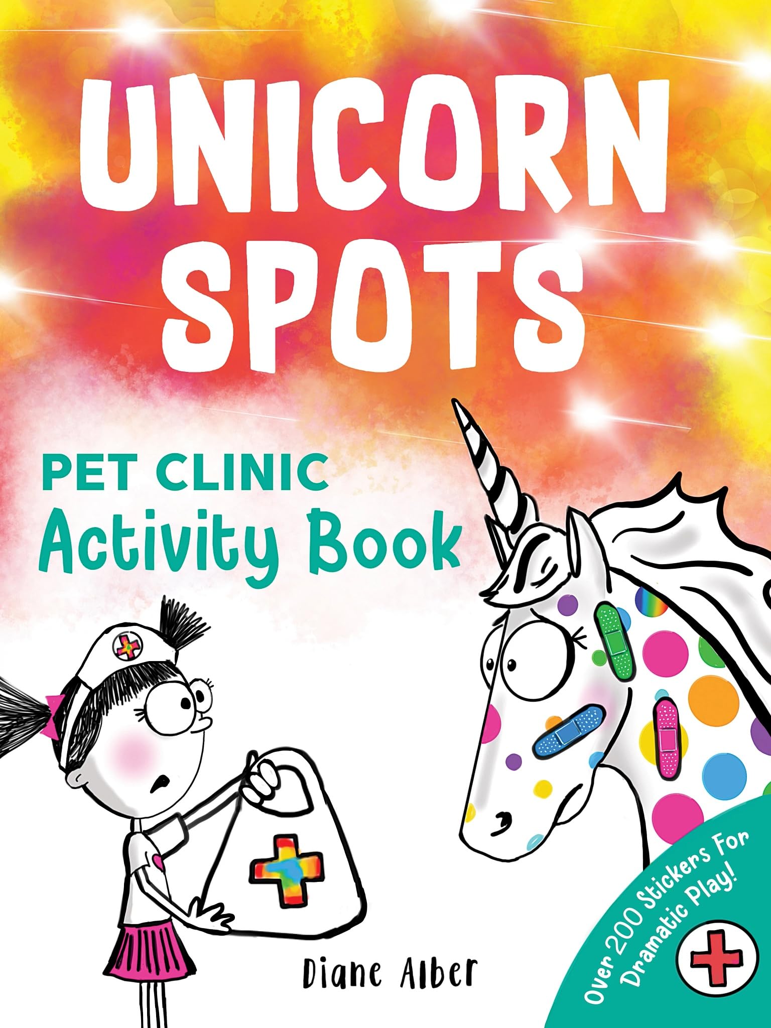 Unicorn Spots: Over 200 Stickers For Dramatic Play! (Never Let A)