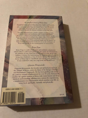 The Spiritual Science of Kriya Yoga,New