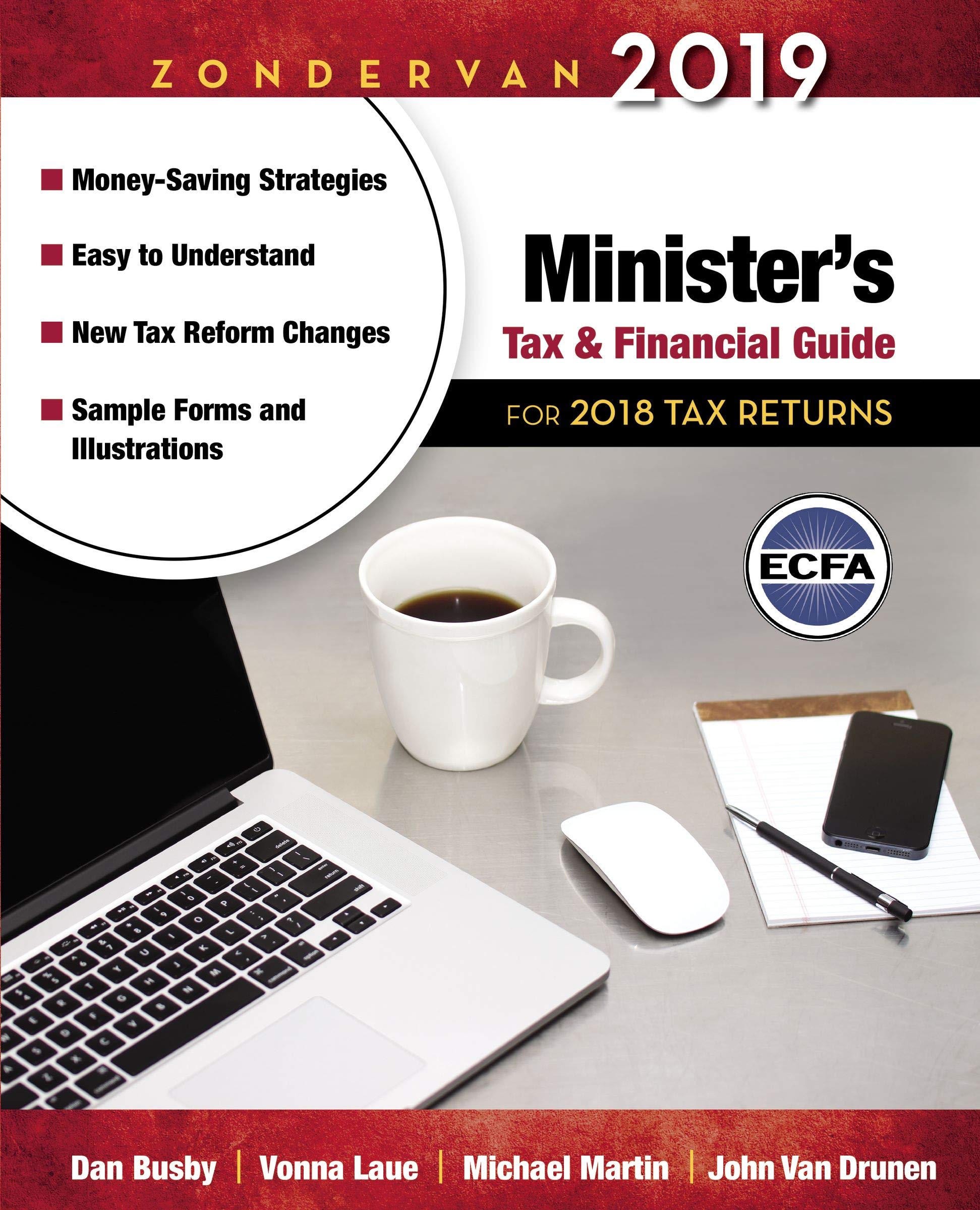 Zondervan 2019 Minister's Tax and Financial Guide: For 2018 Tax Returns,Used