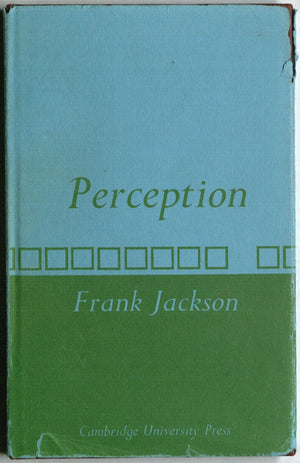 Perception: A representative theory,Used