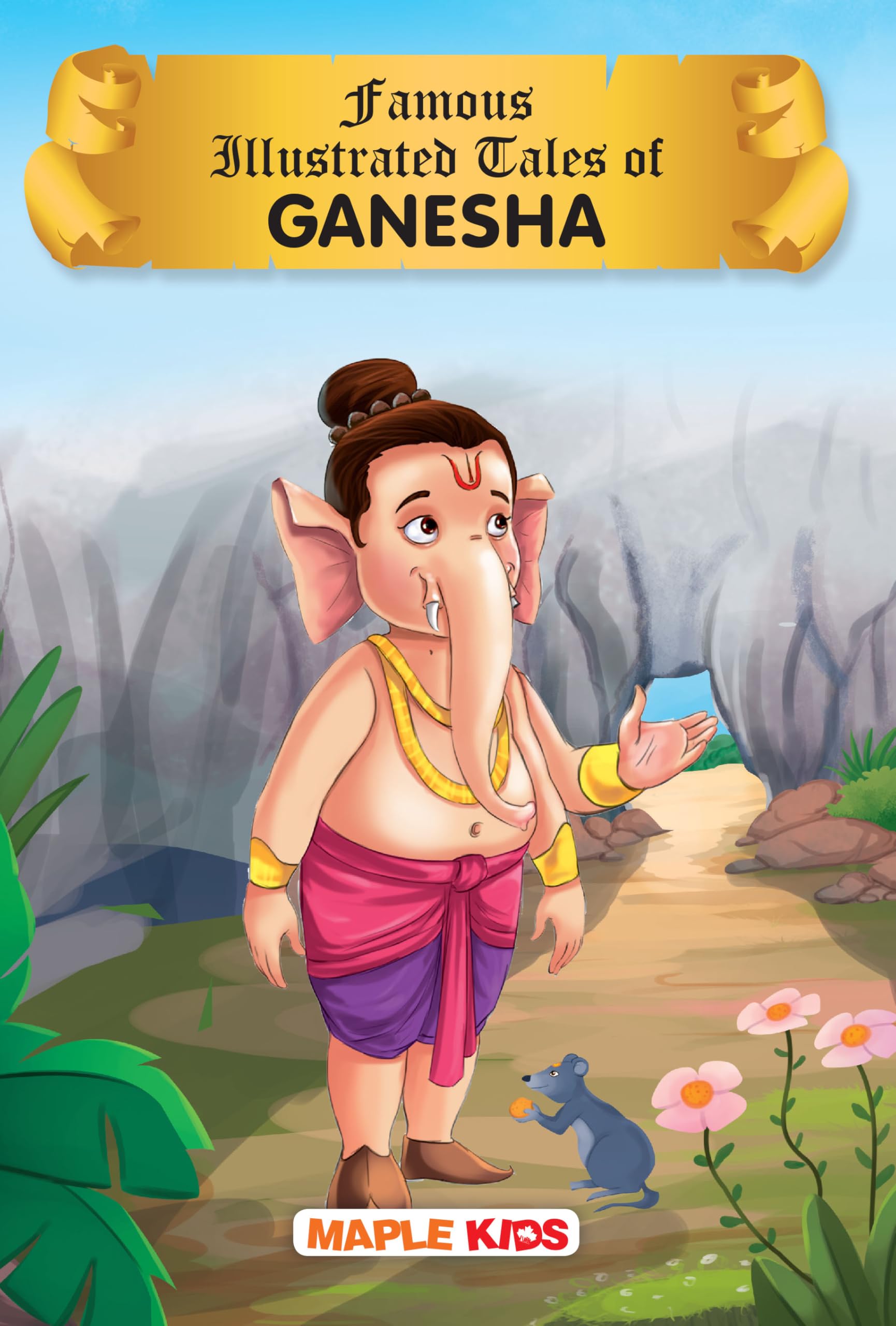 Ganesha Tales - Story Book For Kids - Colourful Pictures