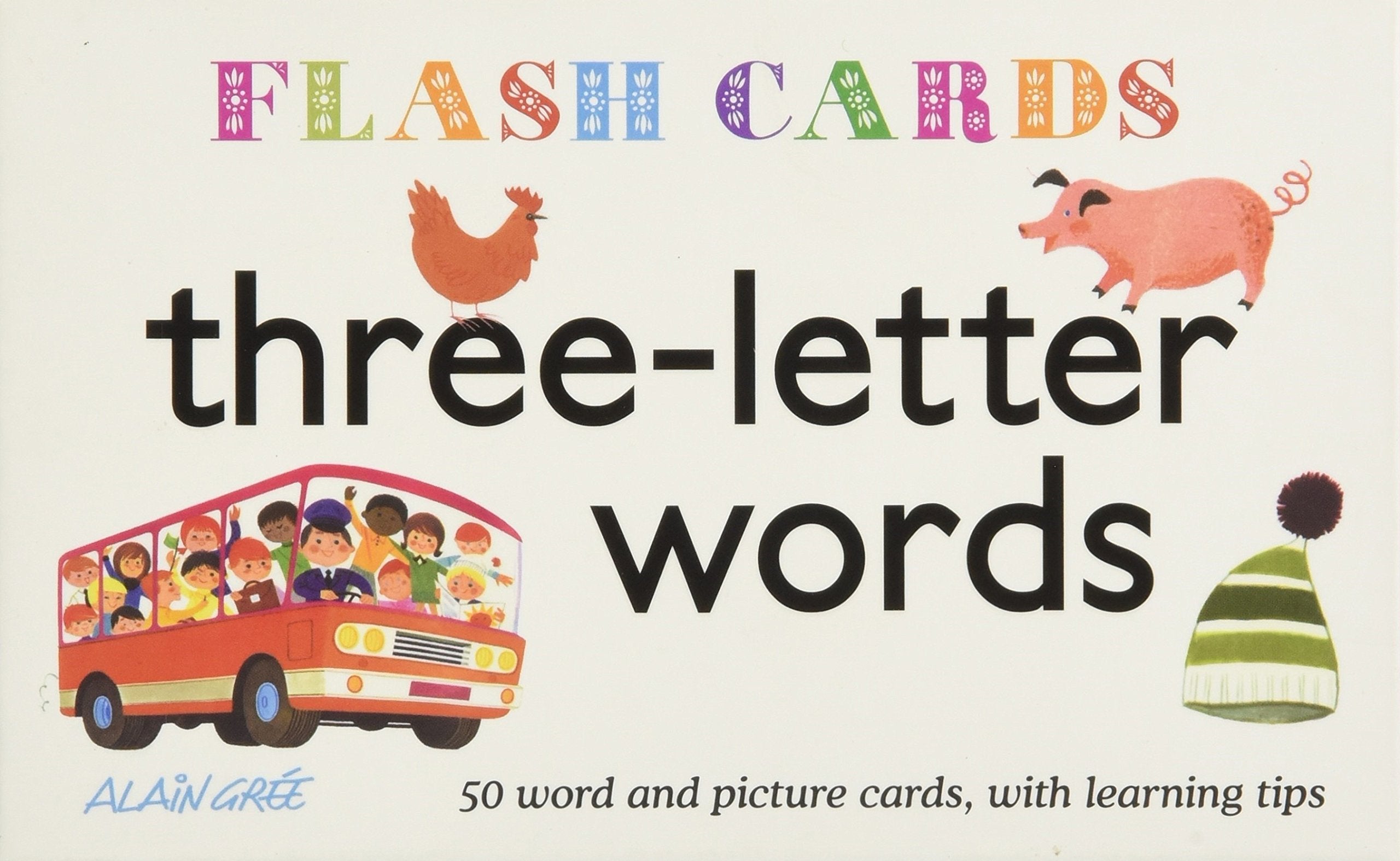 ThreeLetter Words  Flash Cards,Used