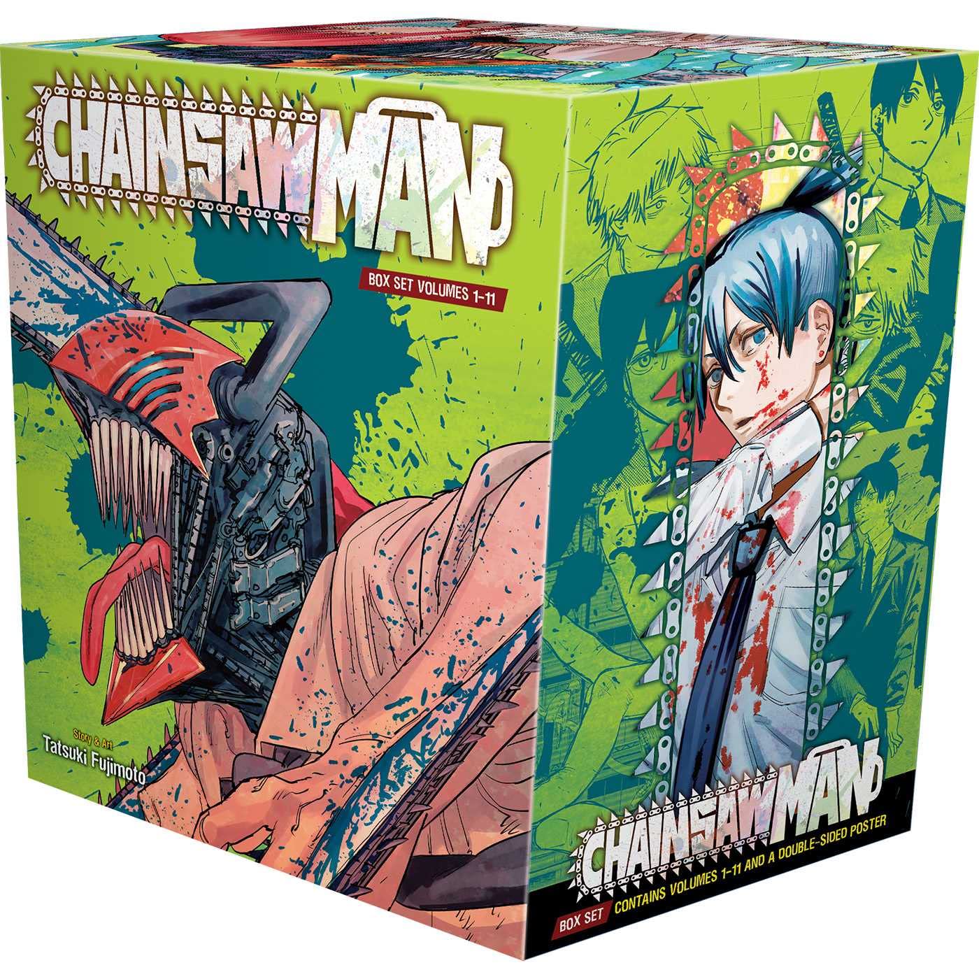 Chainsaw Man Box Set: Includes Volumes 111,New