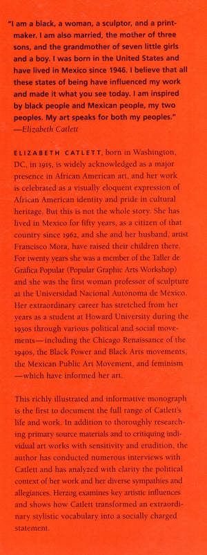 Elizabeth Catlett: An American Artist in Mexico (The Jacob Lawrence Series on American Artists),Used