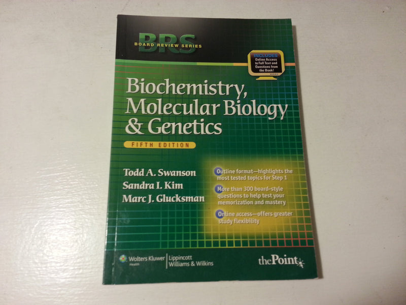 BRS Biochemistry, Molecular Biology, and Genetics, Fifth Edition (Board Review Series),New
