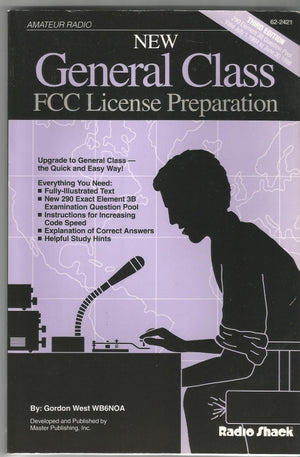 New General Class Fcc License Preparation Elecment 3B,Used
