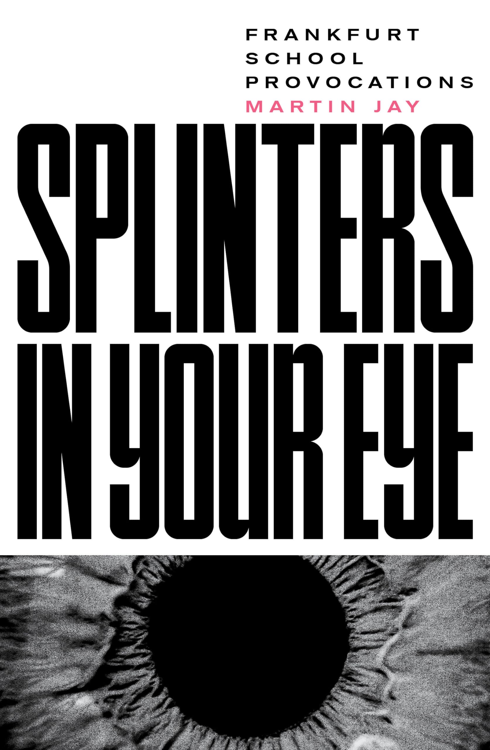Splinters In Your Eye: Essays On The Frankfurt School,New