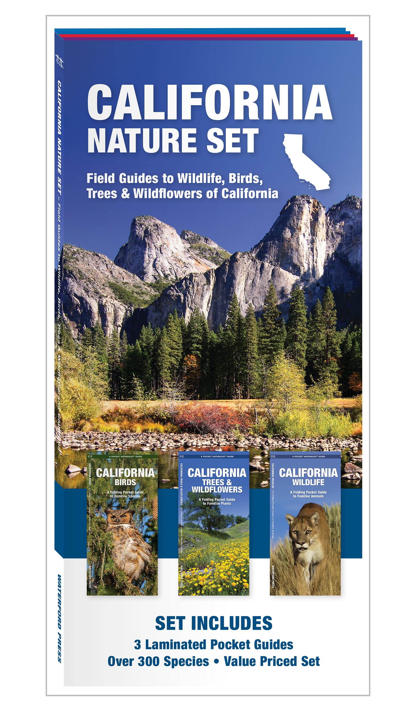 California Nature Set: Field Guides to Wildlife, Birds, Trees & Wildflowers of California (Nature Observation North America),Used