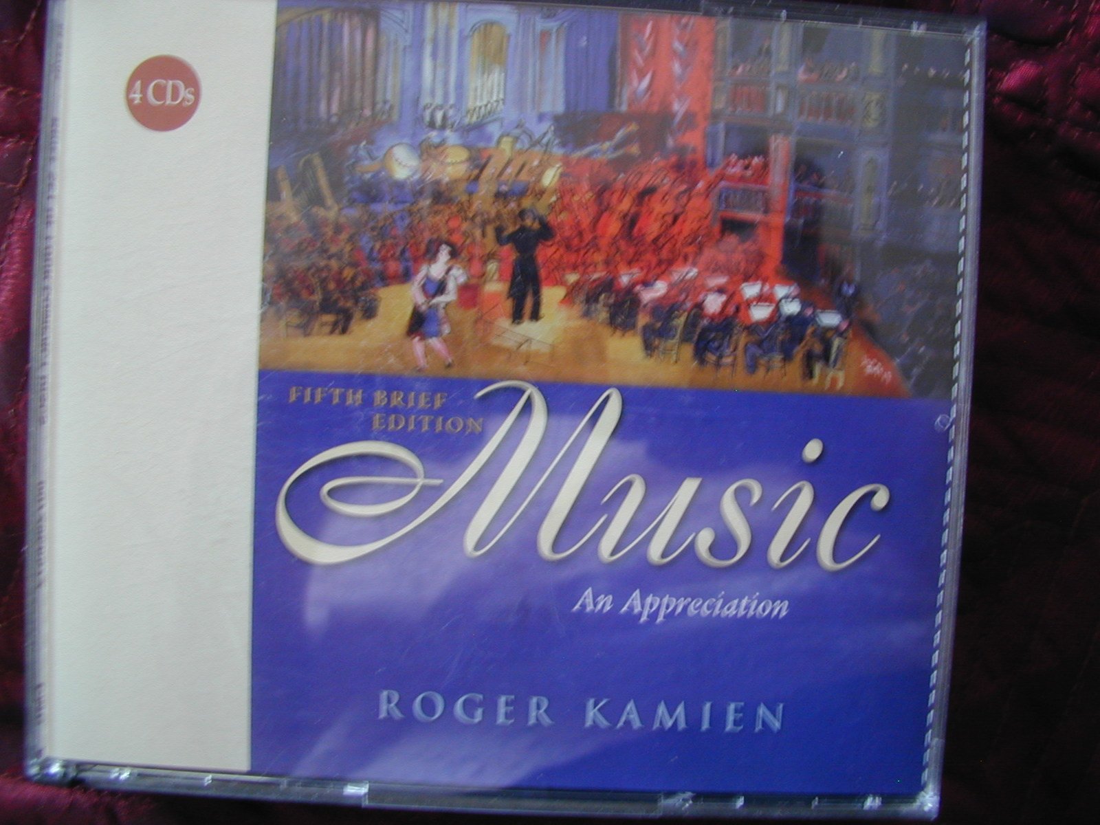 Music: An Appreciation, Brief Edition 4CD set,Used