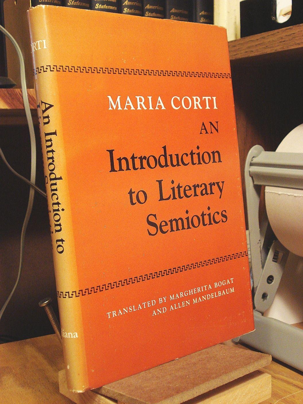 An Introduction to Literary Semiotics,Used