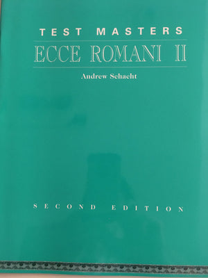 Ecce Romani II, Test Masters, 2nd Edition,Used