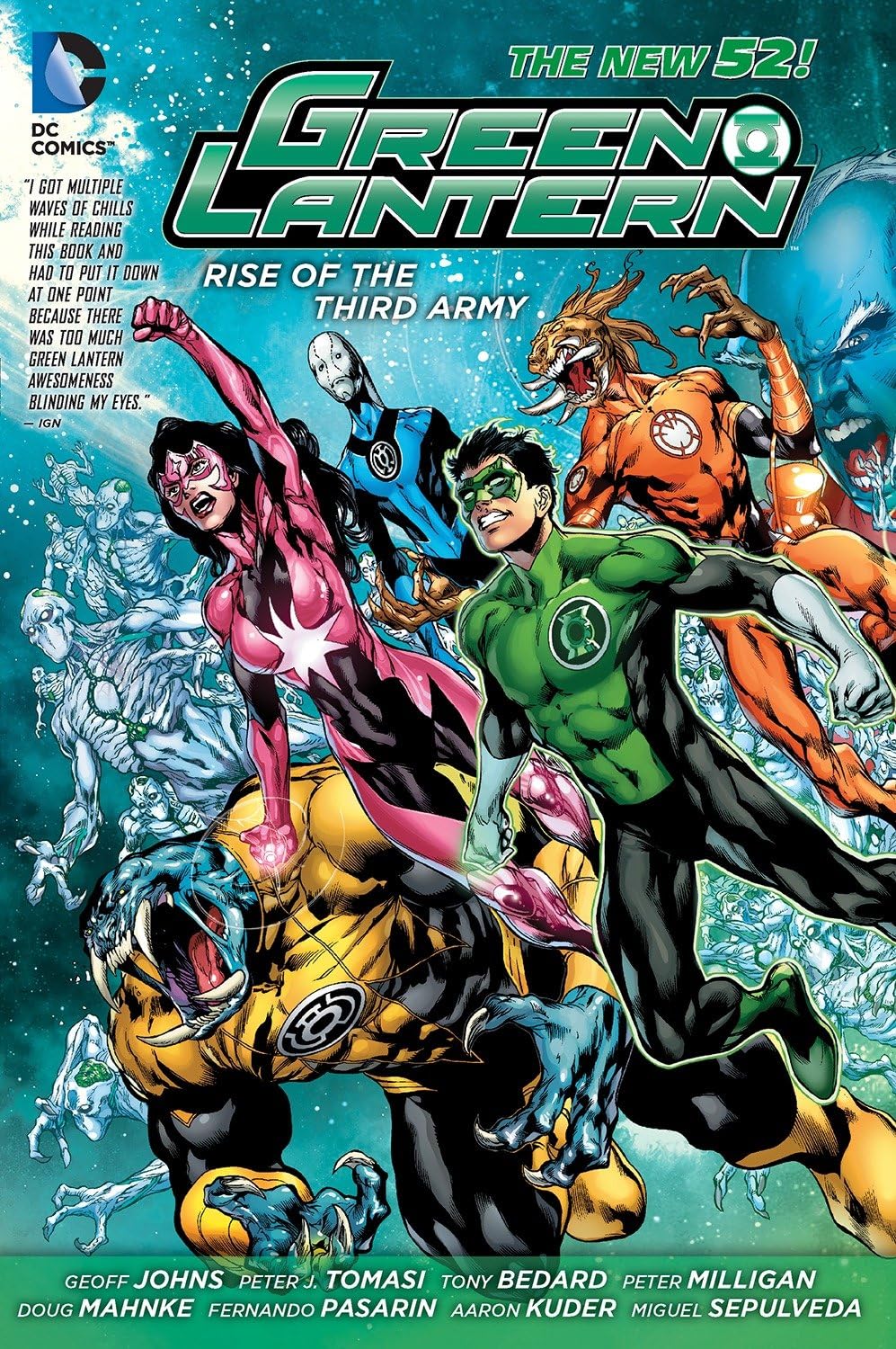 Green Lantern: Rise of the Third Army (The New 52),Used
