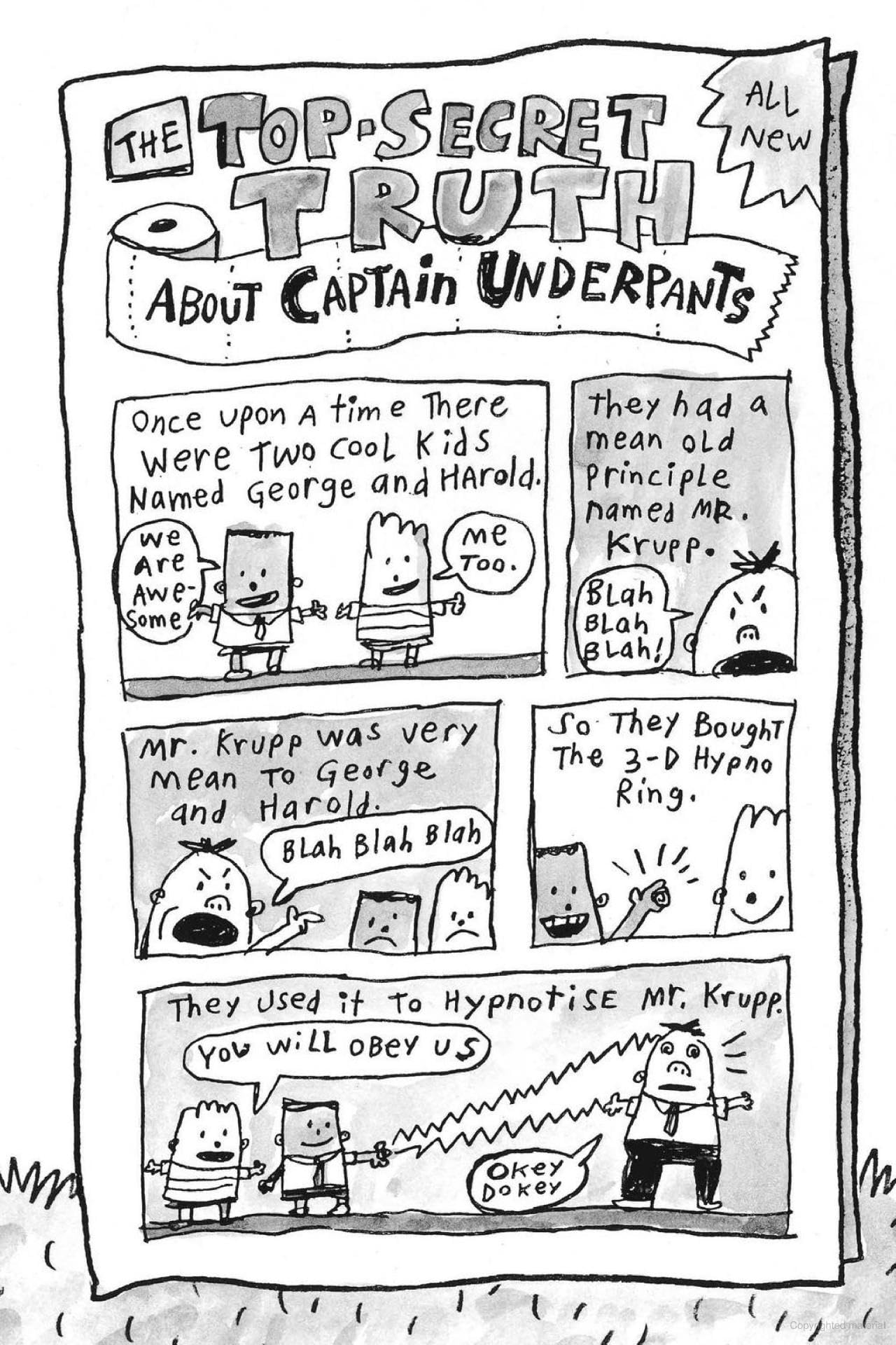 Captain Underpants And The Perilous Plot Of Professor Poopypants-used