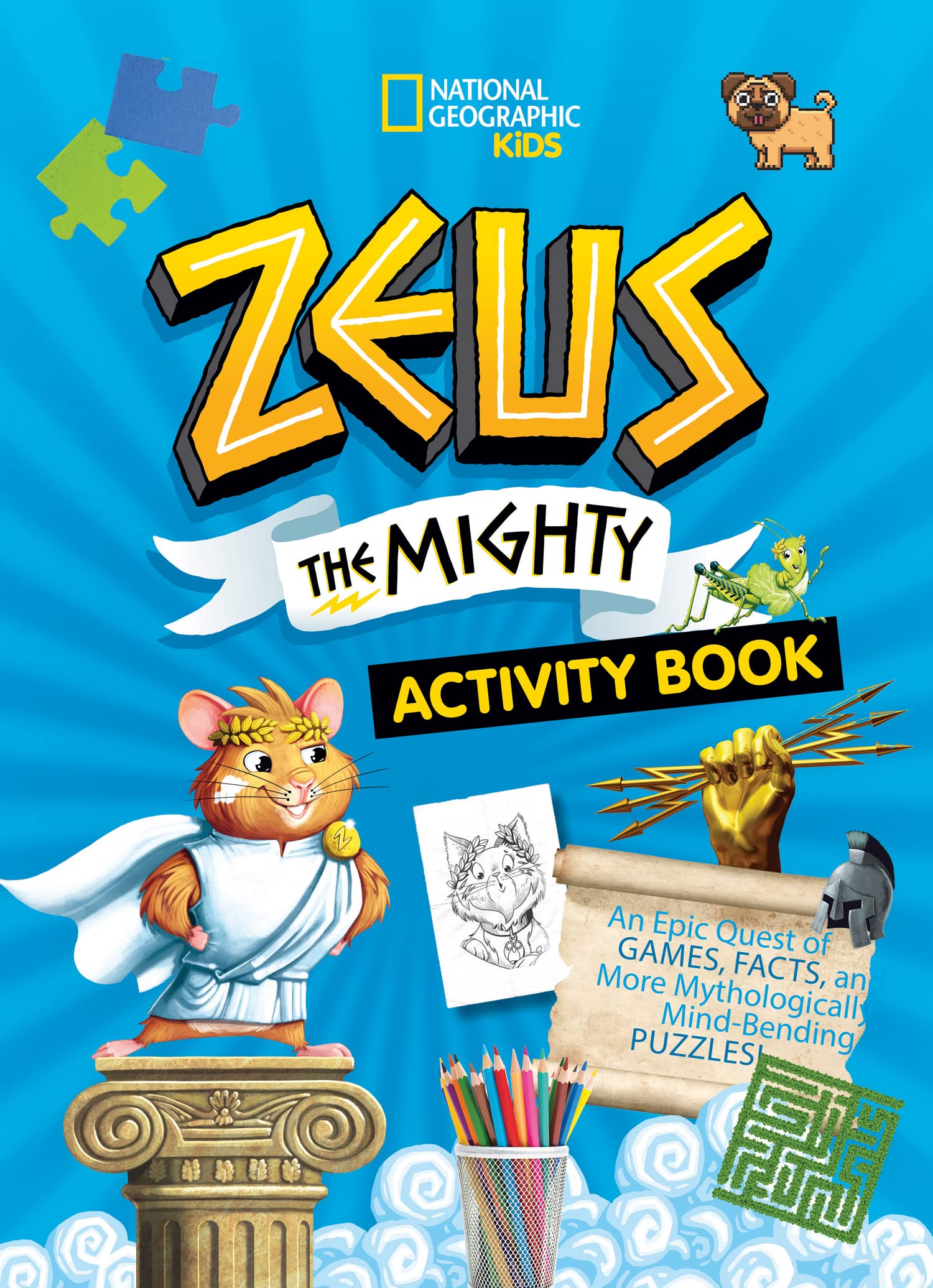 Zeus the Mighty Activity Book,Used