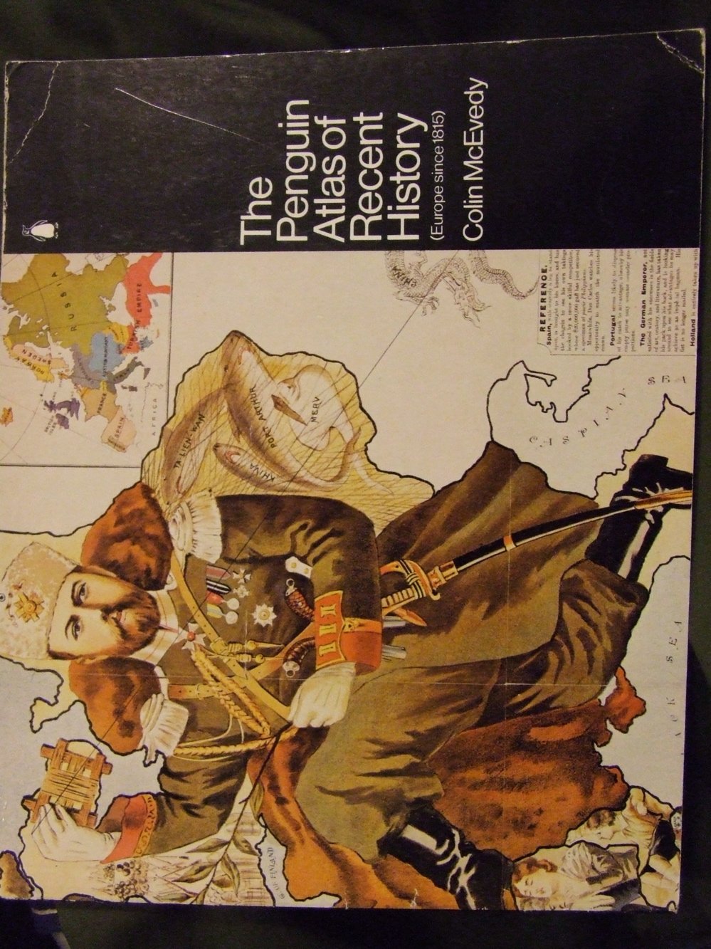 The Penguin Atlas of Recent History: Europe Since 1815 (Hist Atlas),Used