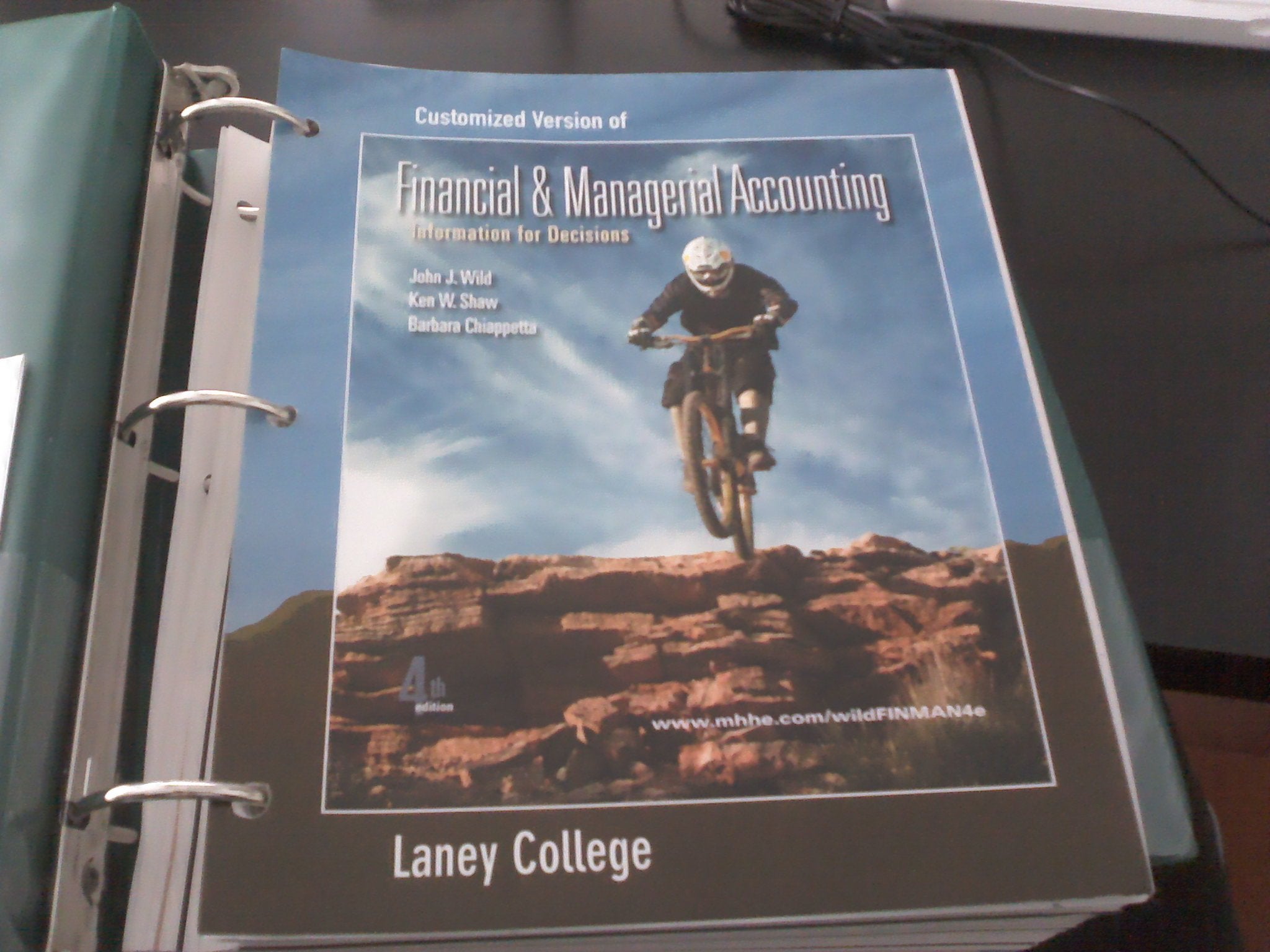 Financial & Managerial Accounting: Information for Decisions,Used