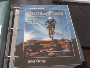 Financial & Managerial Accounting: Information for Decisions,Used