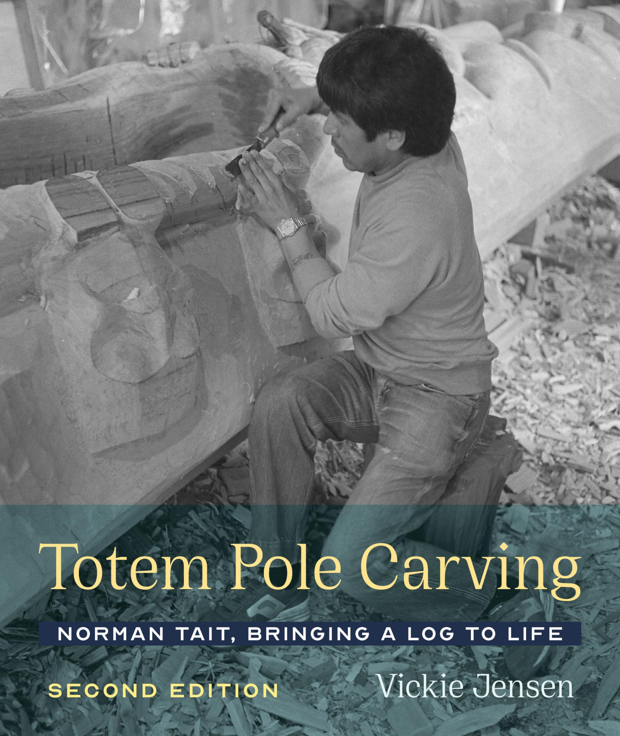 Totem Pole Carving: Norman Tait, Bringing a Log to Life,Used