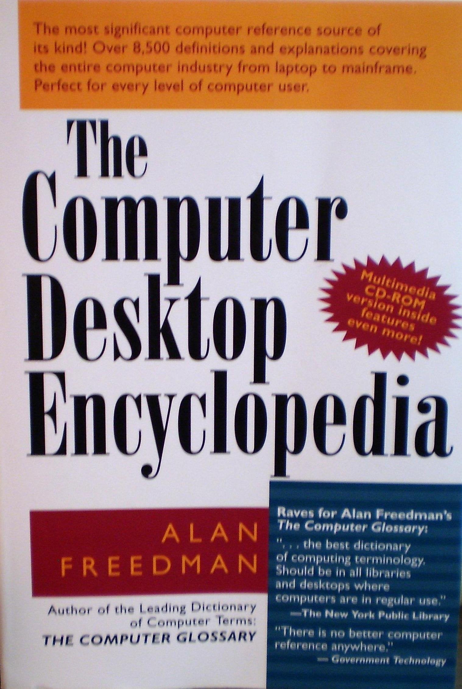 The Computer Desktop Encyclopedia,Used