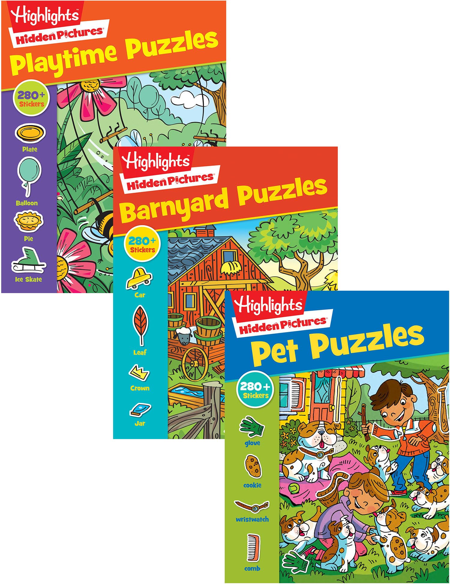 Highlights Sticker Hidden Pictures Pack,Used