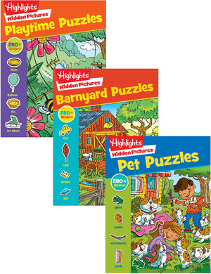 Highlights Sticker Hidden Pictures Pack,Used