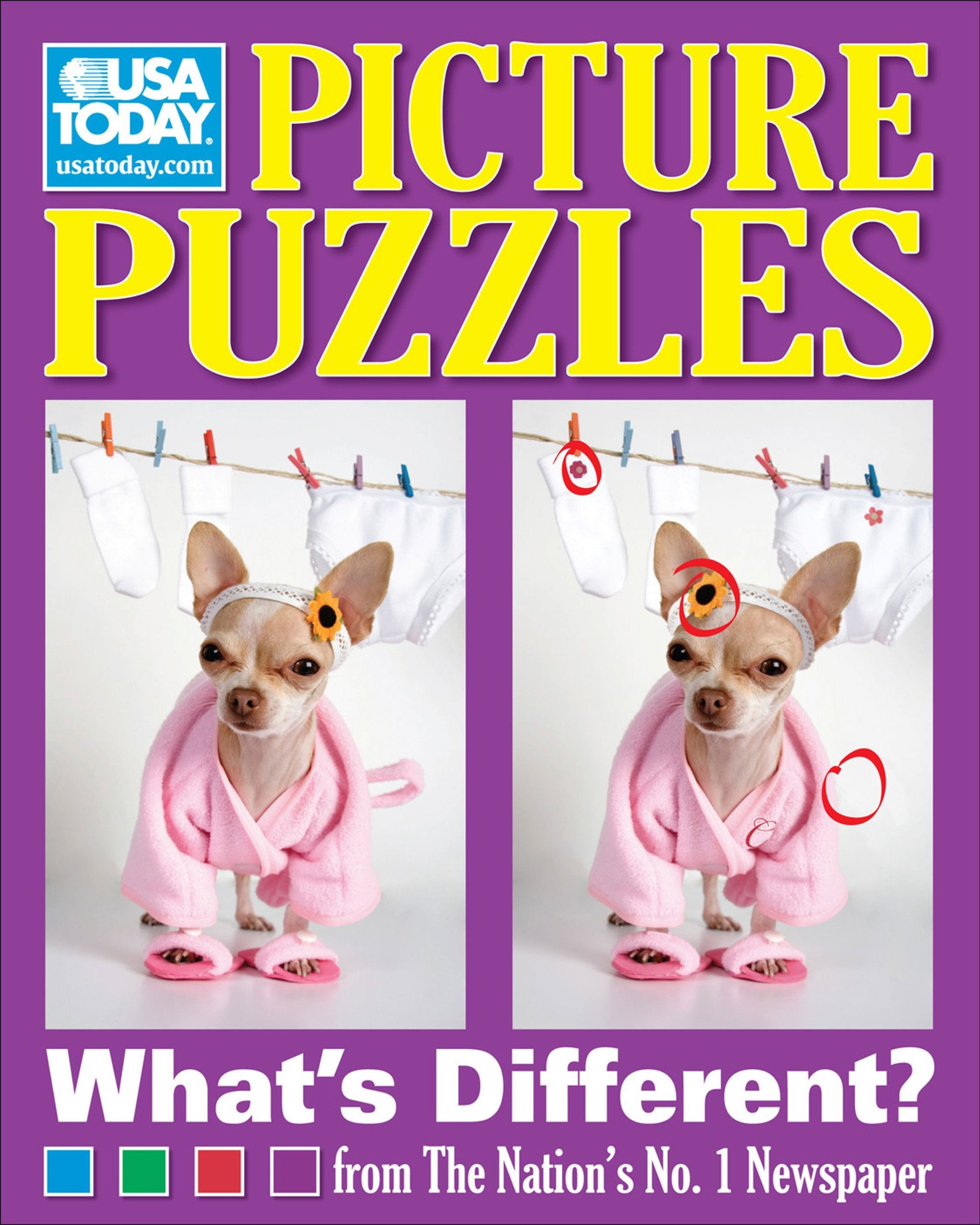 Usa Today Picture Puzzles: What'S Different? (Volume 9) (Usa Today Puzzles),Used