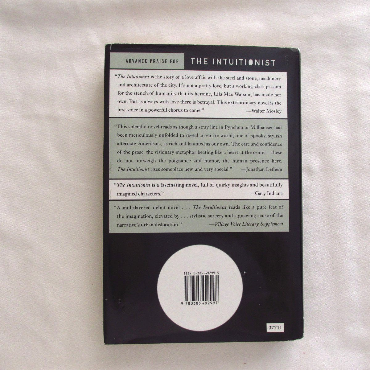 The Intuitionist,New