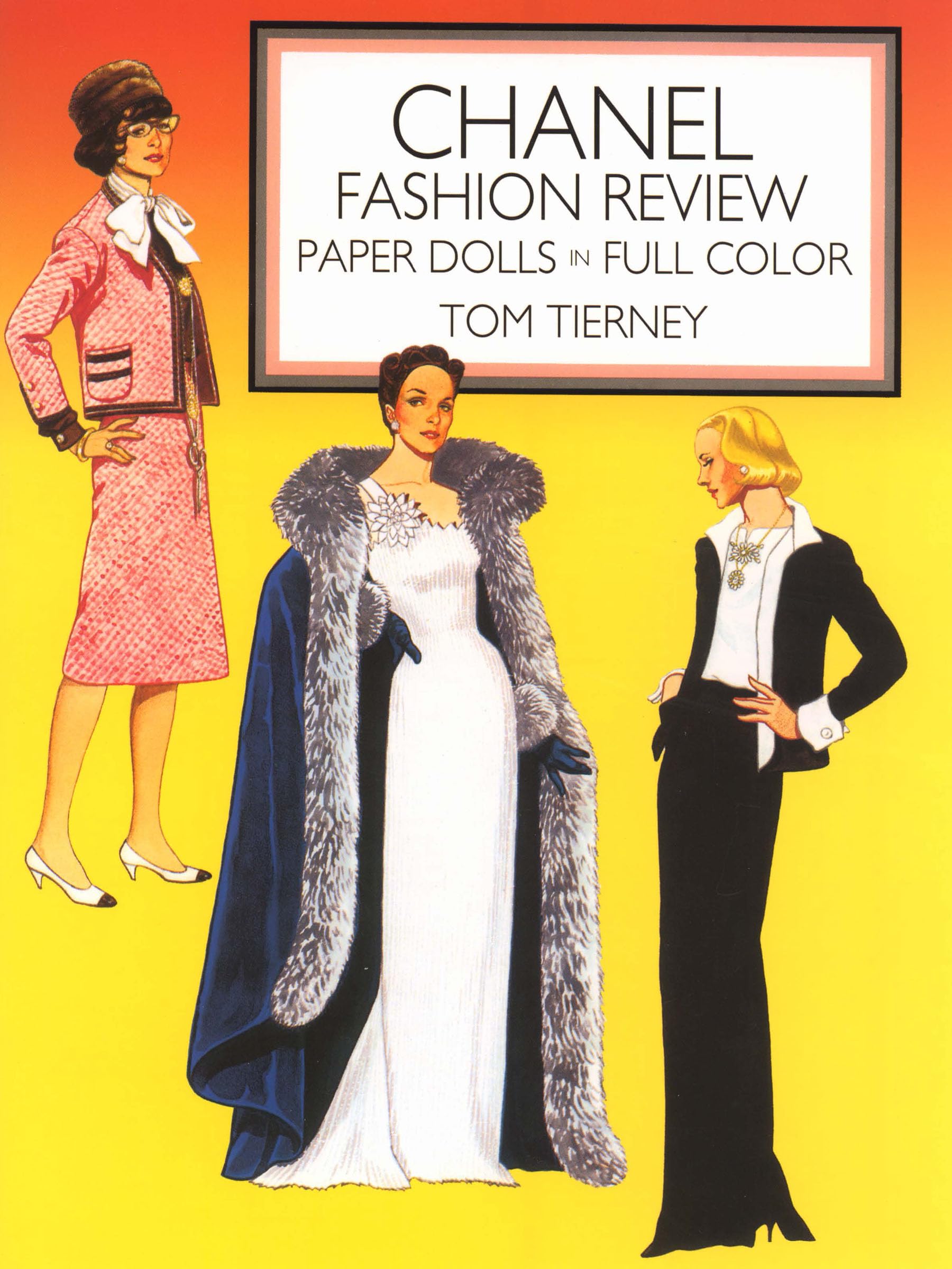 Chanel Fashion Review Paper Dolls in Full Color (Dover Paper Dolls),Used