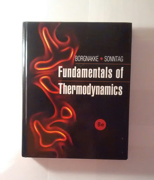 Fundamentals of Thermodynamics,New