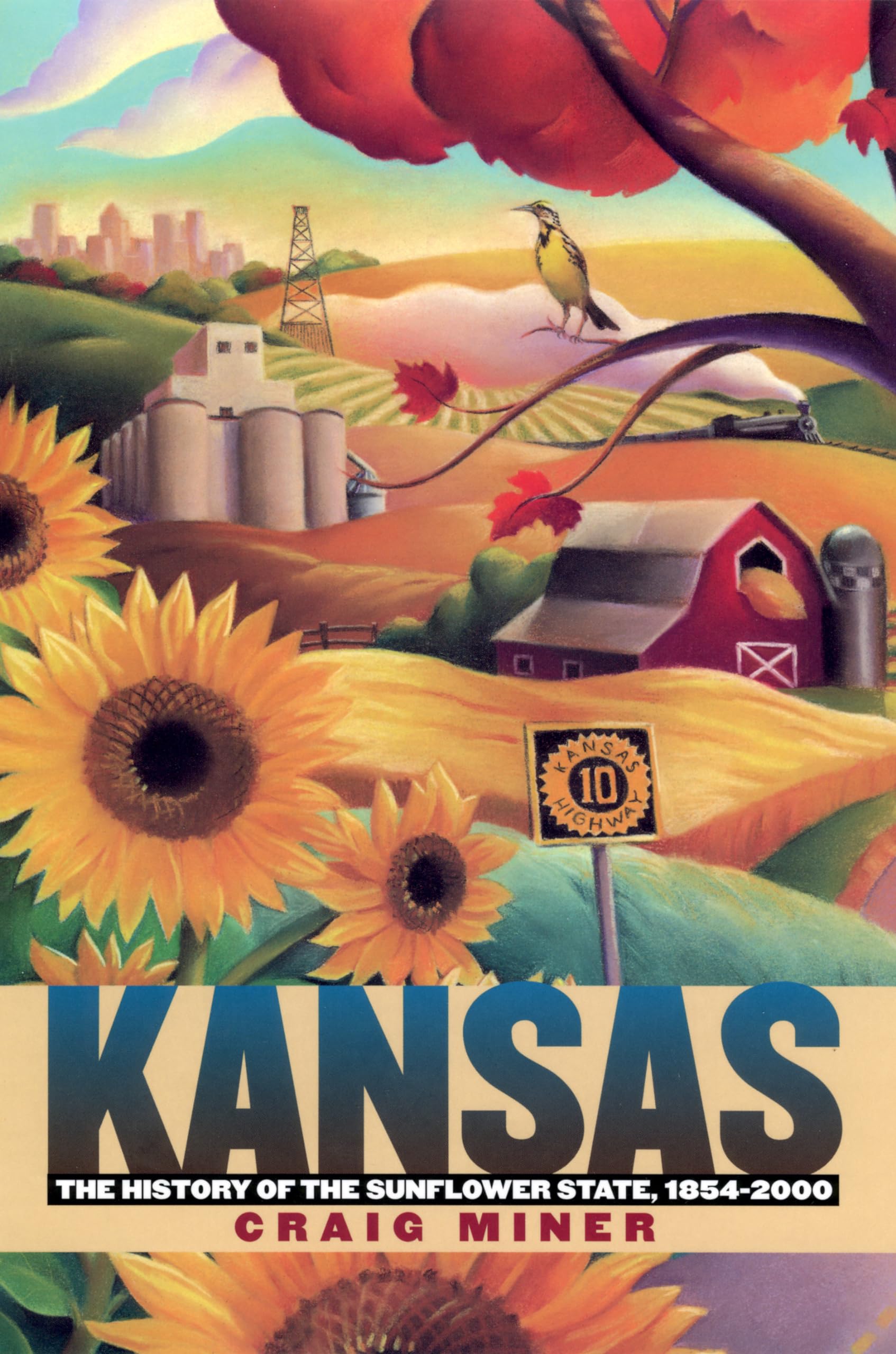 Kansas: The History of the Sunflower State, 18542000,Used