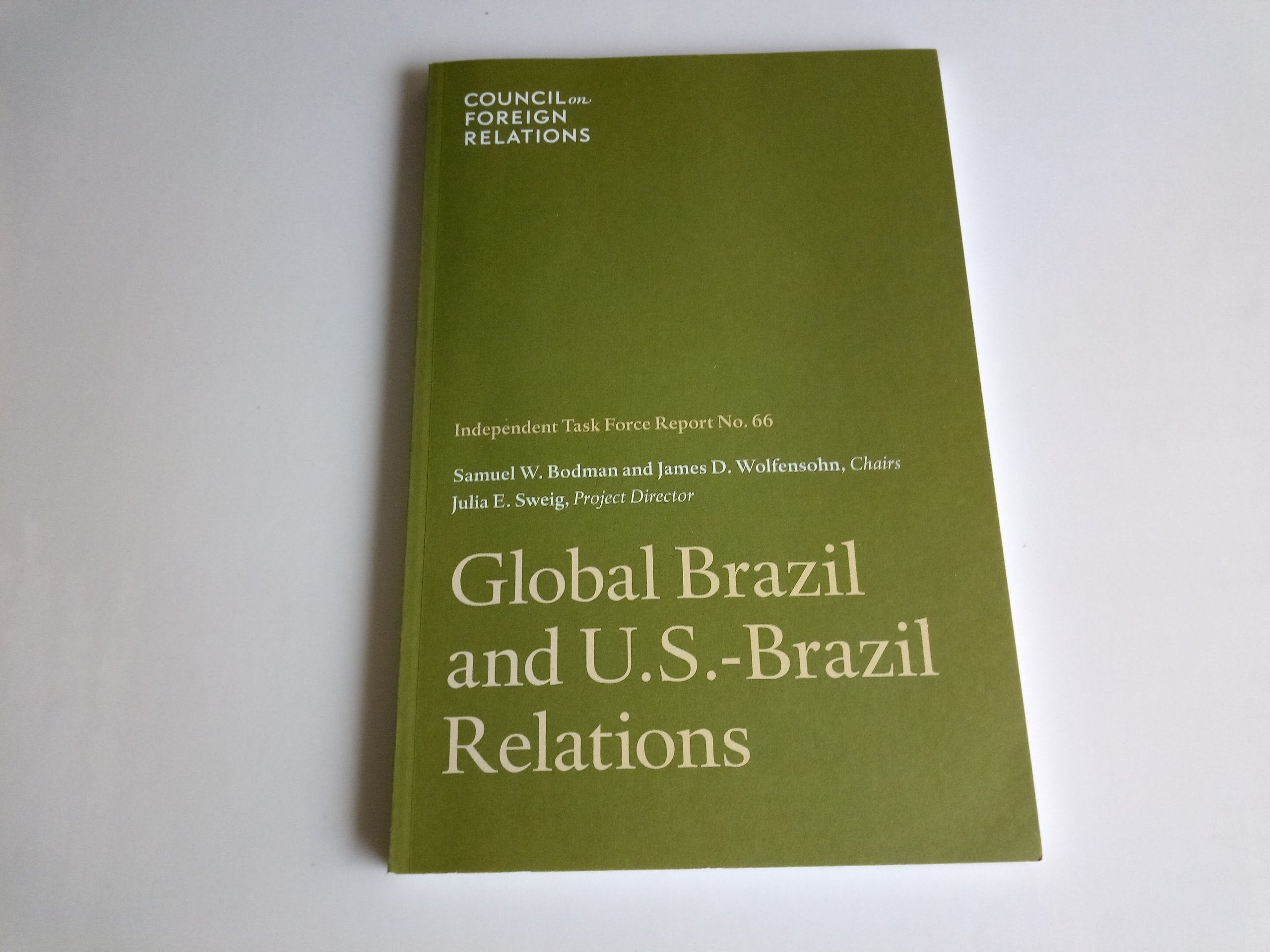 Global Brazil And U. S. Brazil Relations,Used