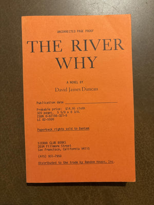 The River Why,New