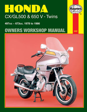 Honda CX/GL Vtwins '78'83 (Haynes Repair Manuals),New