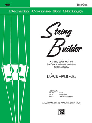 String Builder, Bk 1: A String Class Method (for Class or Individual Instruction)  Cello (Belwin Course for Strings, Bk 1),Used