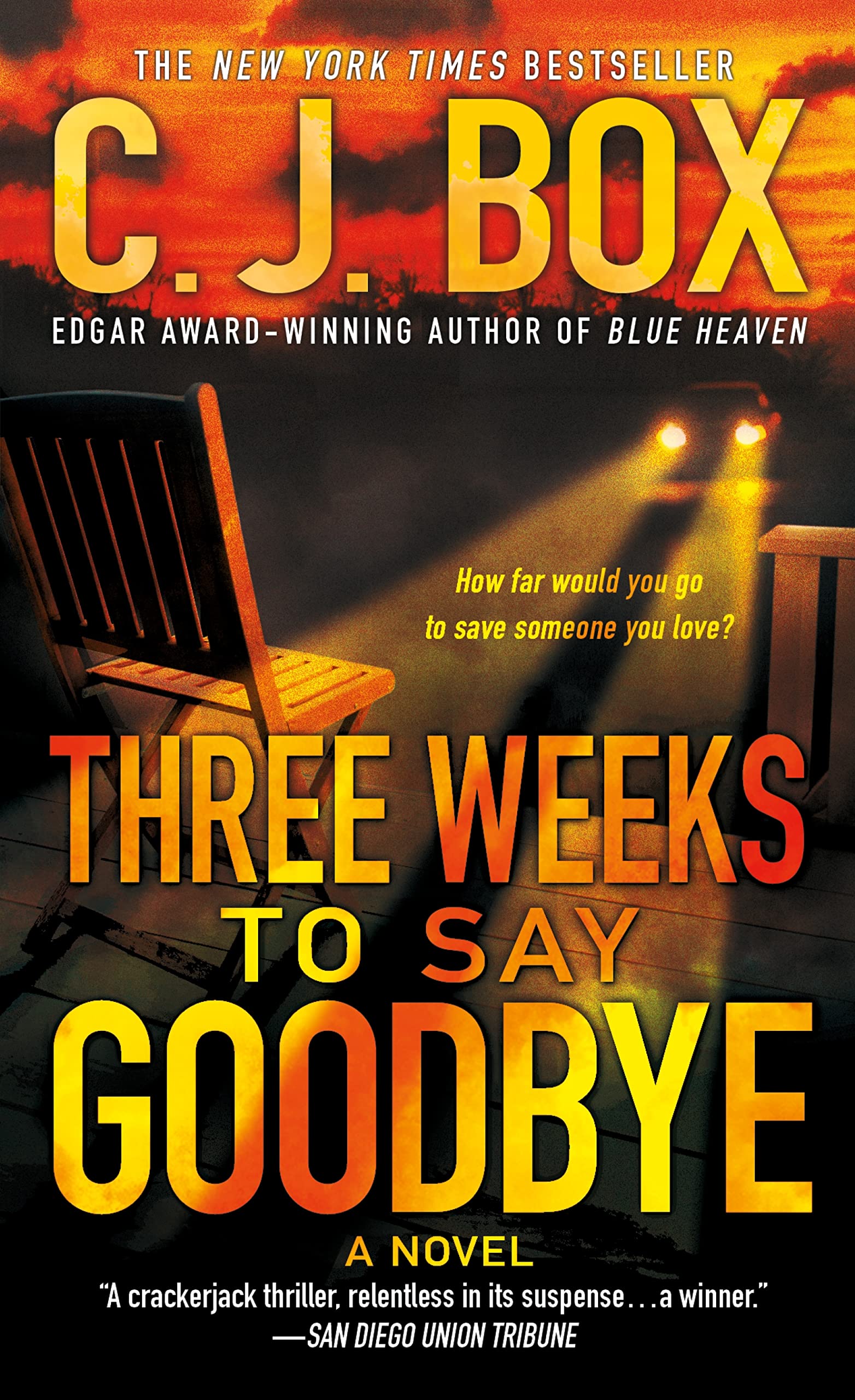 Three Weeks to Say Goodbye: A Novel,Used