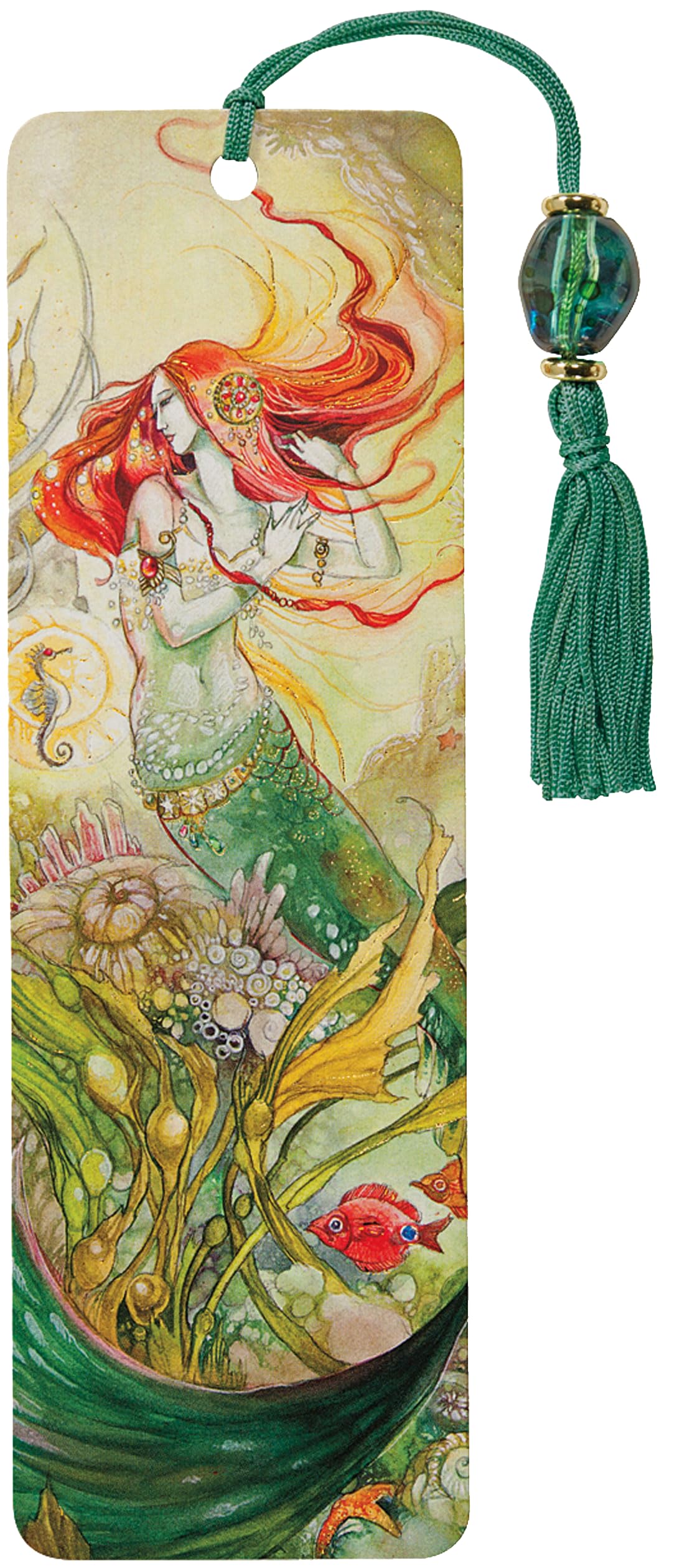 Mermaid Beaded Bookmark,Used