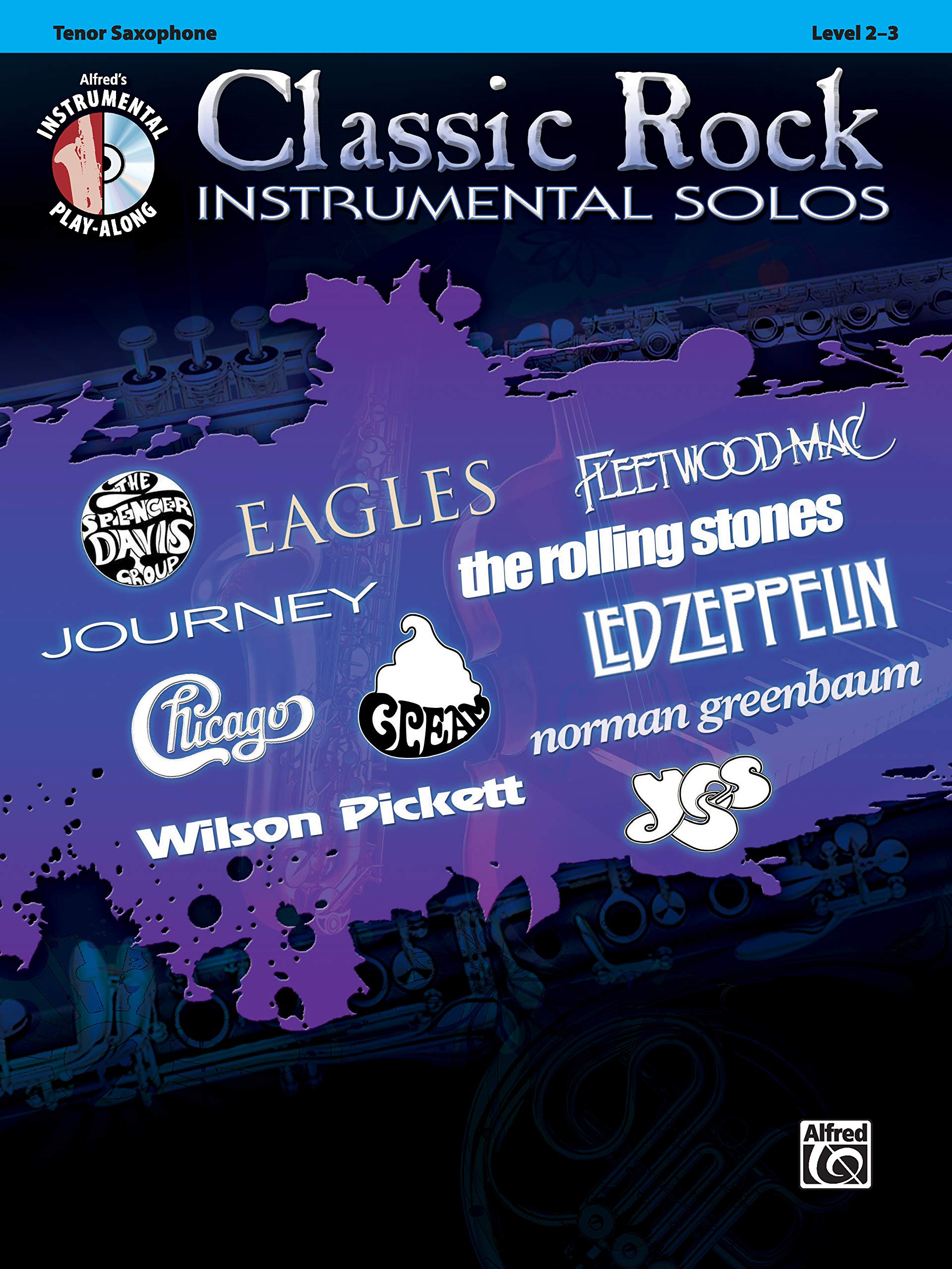 Classic Rock Instrumental Solos: Tenor Saxophone: Level 23 (Pop Instrumental Solo Series),Used