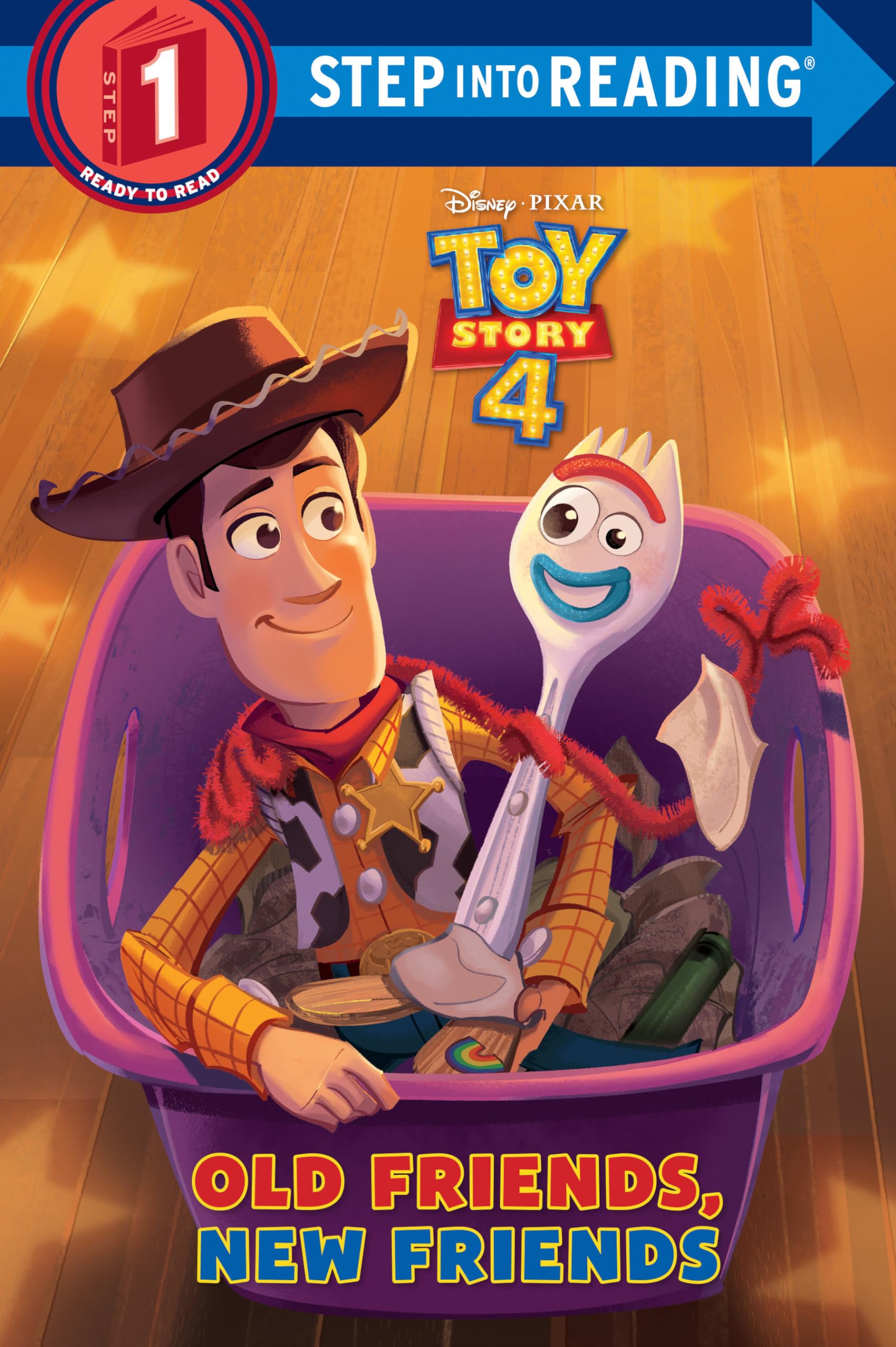 Old Friends, New Friends (Disney/Pixar Toy Story 4) (Step into Reading),New