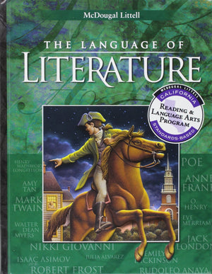 McDougal Littell Language of Literature: Student Edition Grade 8 2002,Used