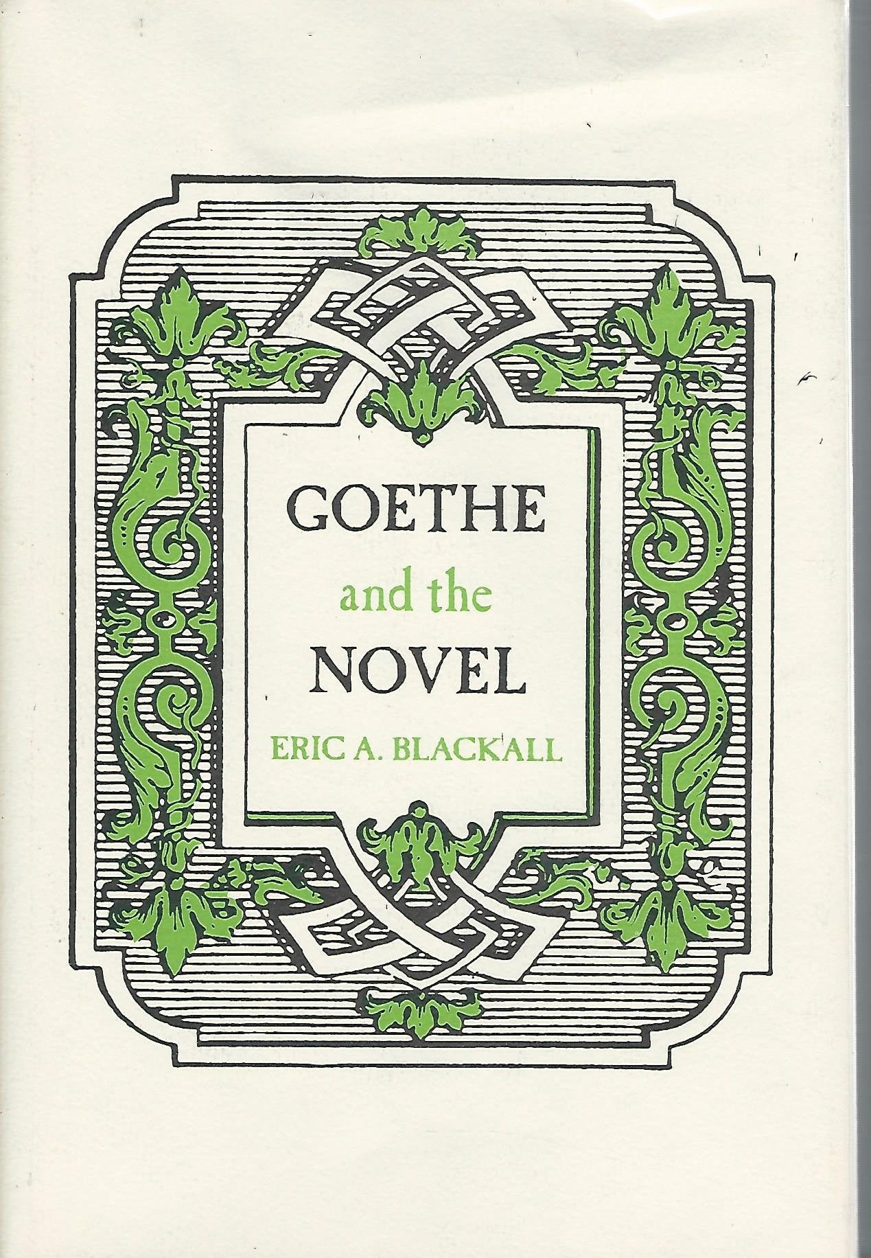 Goethe and the novel,Used