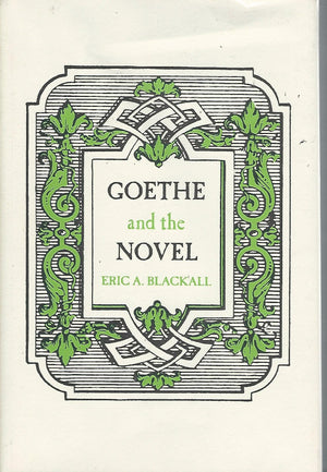 Goethe and the novel,Used