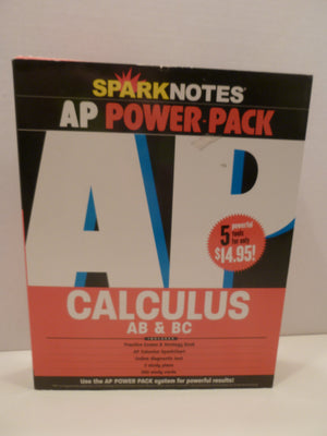 AP Calculus Power Pack (SparkNotes Test Prep),Used