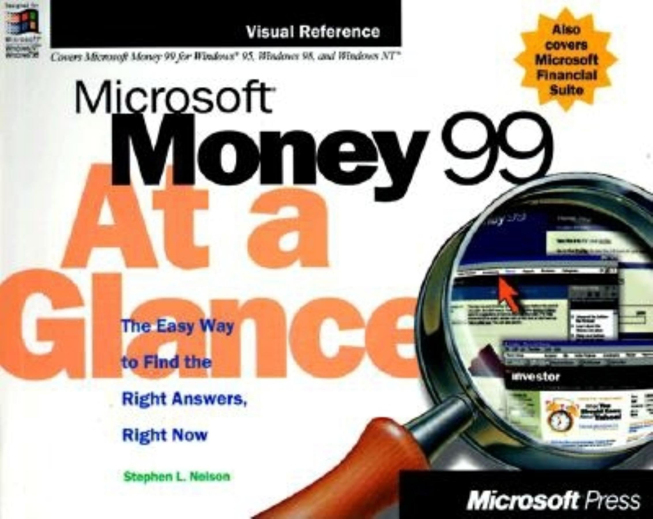Microsoft Money 99 at a Glance,Used