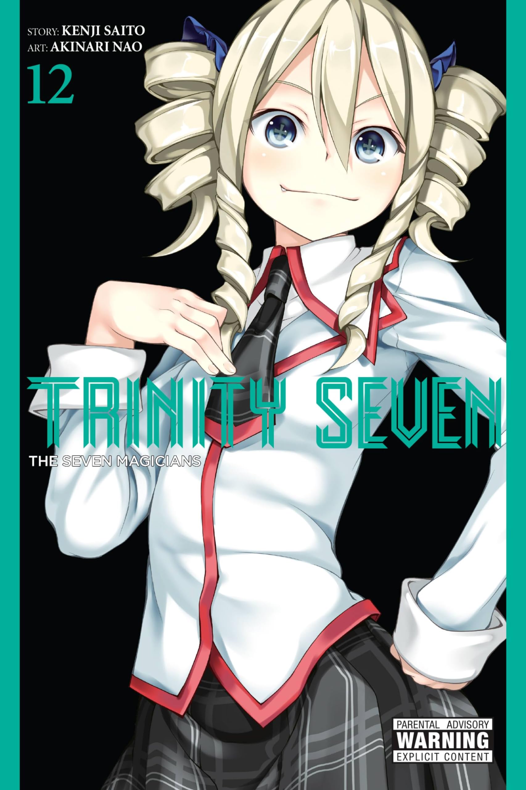 Trinity Seven, Vol. 12: The Seven Magicians (Trinity Seven, 12),Used
