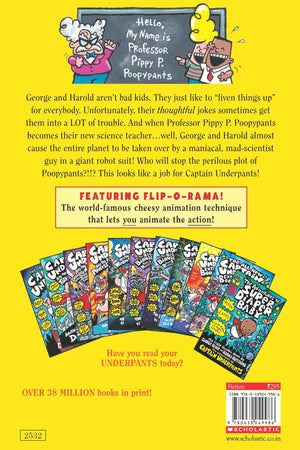 Captain Underpants And The Perilous Plot Of Professor Poopypants,New
